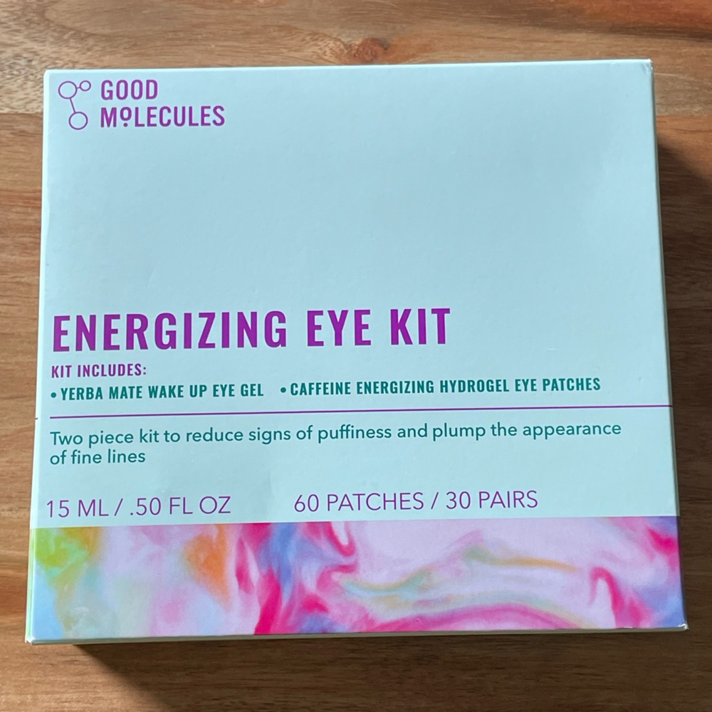 NWT Good Molecules Energizing Eye Kit